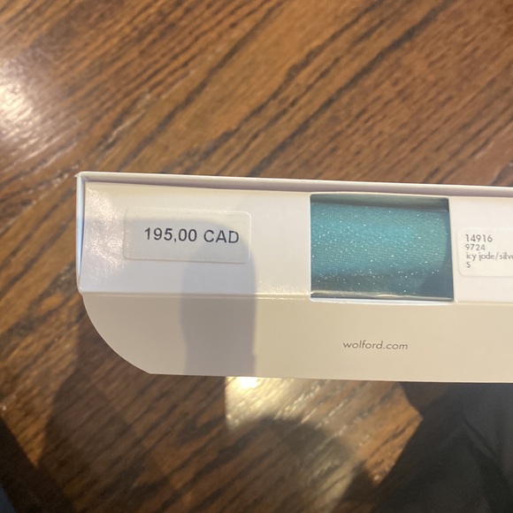 Wolford Shiny Grid Leggings - Picture 2 of 2